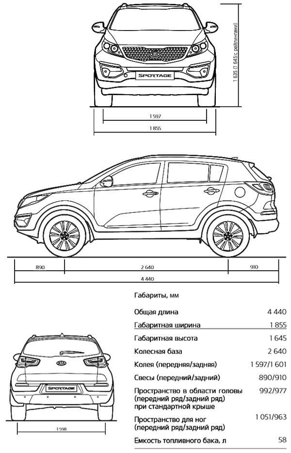 Киа соренто вес автомобиля