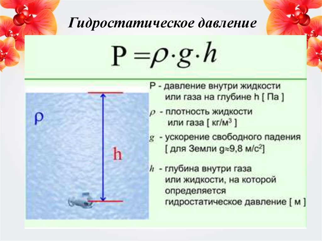 Сосуд имеющий форму показанную на рисунке 117 заполнен водой рассчитайте чему равно давление