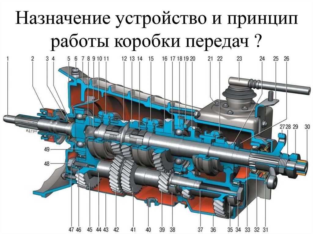 Устройство трансмиссии переднеприводного автомобиля