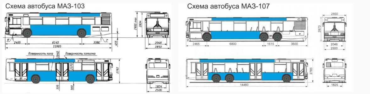 Соликамск чертеж автобус