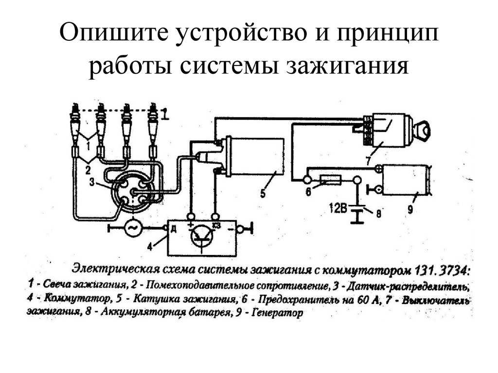 Схема подключения катушки зажигания газ 2410