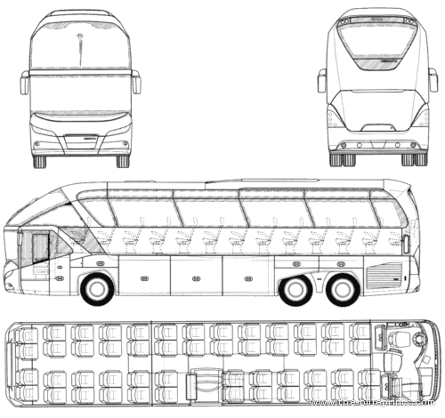 Схема автобуса неоплан. Автобус Неоплан габариты. King long xmq6127c чертёж. Ширина Неоплан 122. Neoplan n116 чертёж.