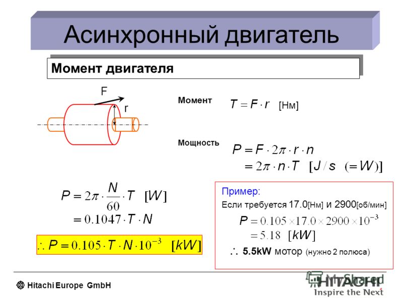 Что такое момент двигателя