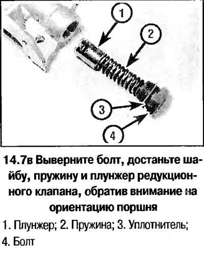 Пружина редукционного клапана маслонасоса