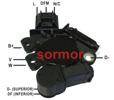 Реле регулятор генератора валео