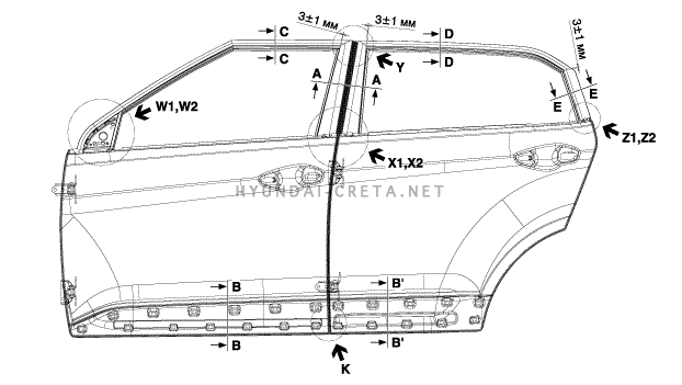 Hyundai creta габариты: Обновленный кроссовер Hyundai Creta для России ...