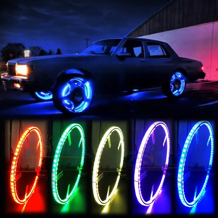 Подсветка для колес: Неоновая светодиодная подсветка для велосипеда 