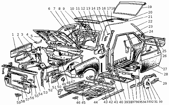 Неподвижная часть машины 6