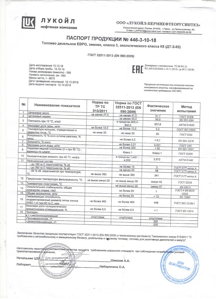 Дизельное топливо межсезонное характеристики: Межсезонное дизельное ...