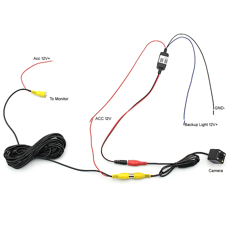 Схема подключения задней камеры на автомобиль