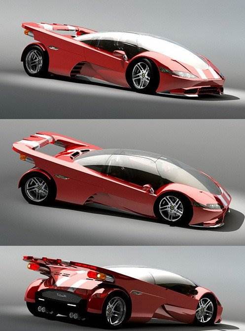 Автомобили будущего (25 фото)