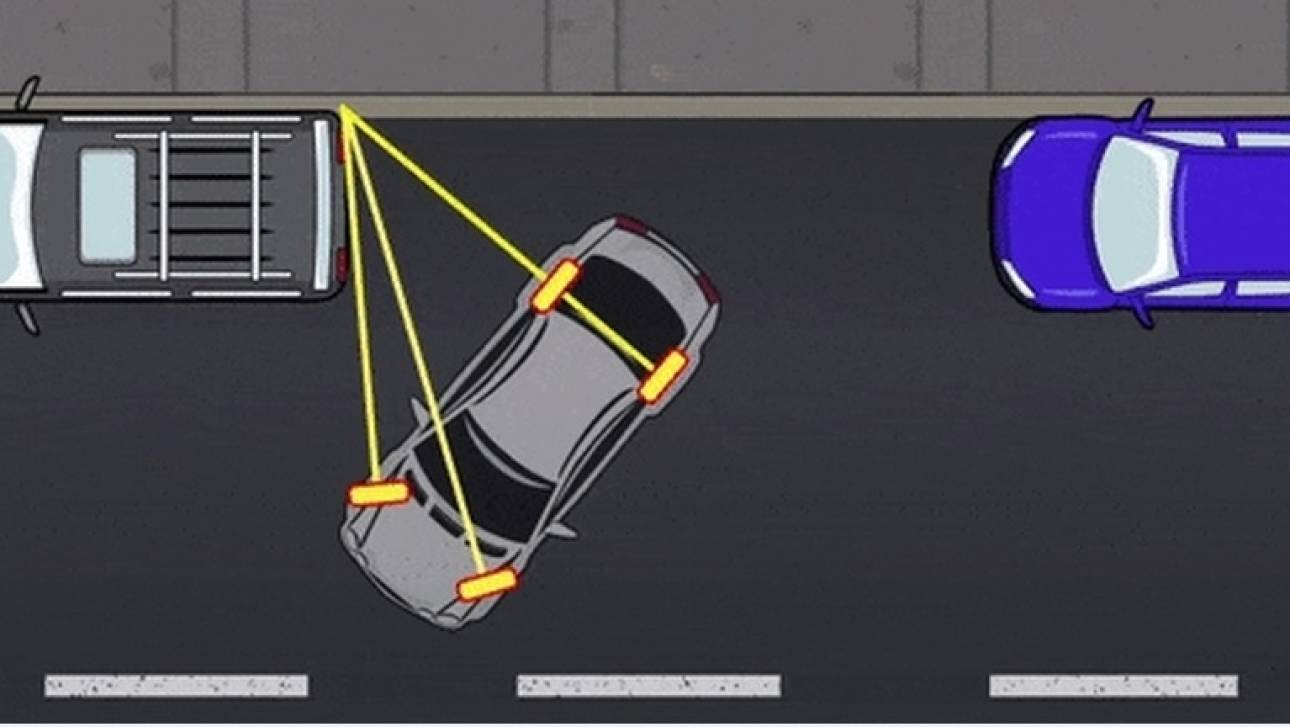 Парковка задним ходом между двумя автомобилями схема для начинающих 90 градусов