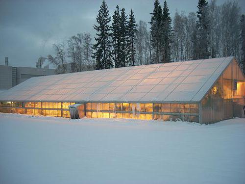 отапливаемая теплица
