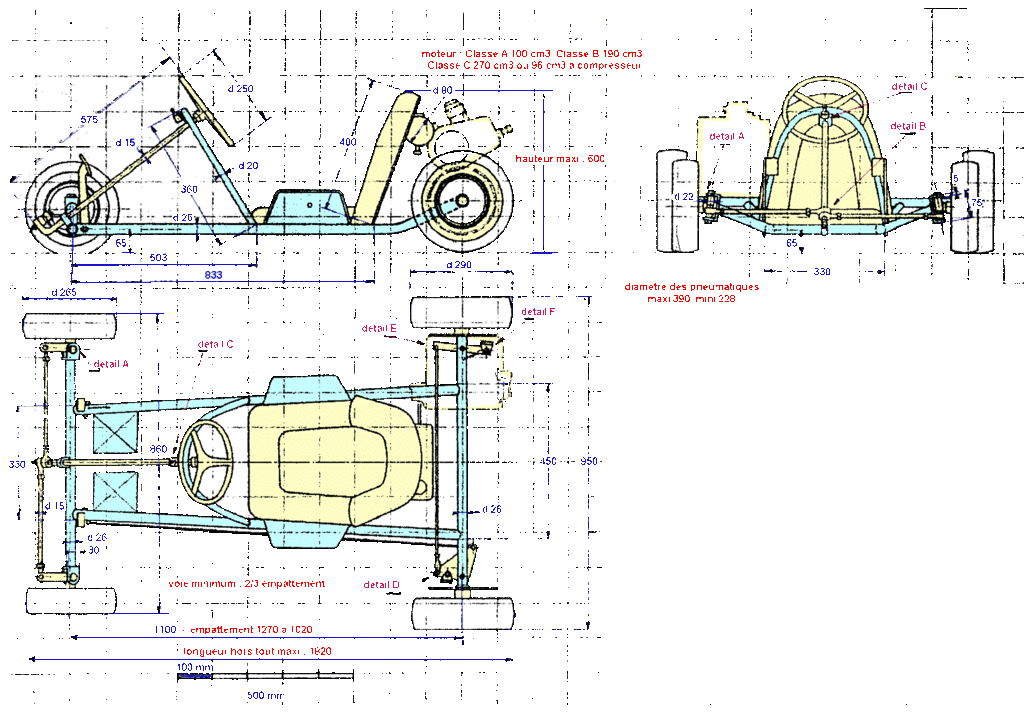 Go kart чертежи