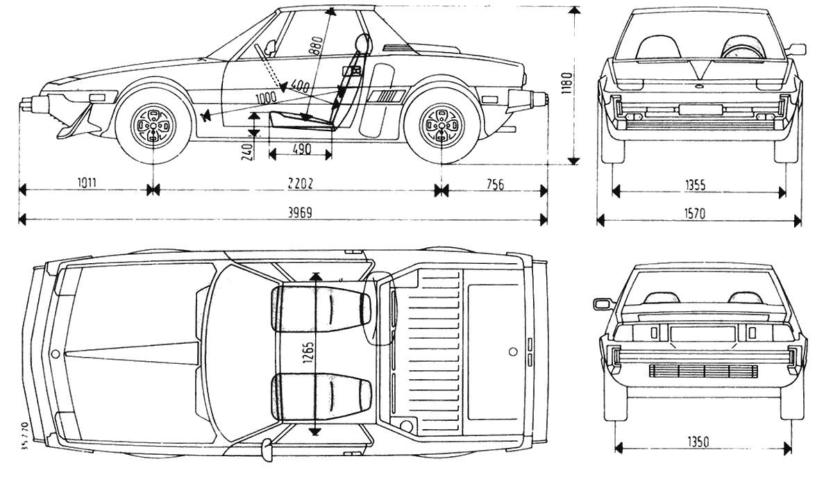 Чертеж автомобильного. ВАЗ 2108 Blueprint. Фиат x1/9 чертежи. Размеры салона ВАЗ 2108. Fiat 1500 Blueprint.