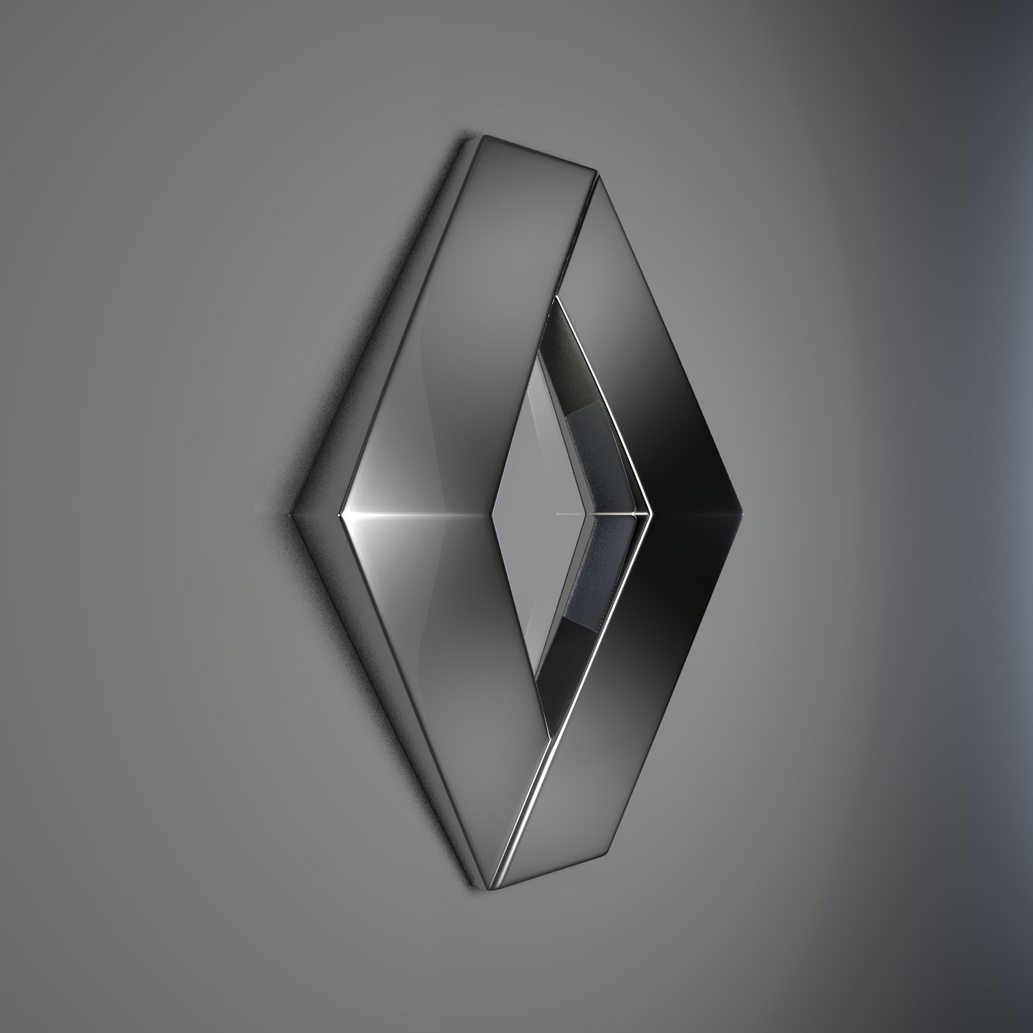 Renault logo 3d