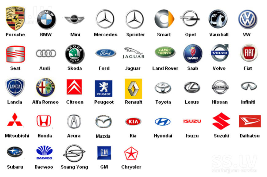 Марки автомобилей шевроле список с фото и названиями