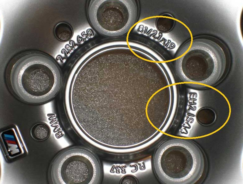 Обозначения на дисках автомобиля