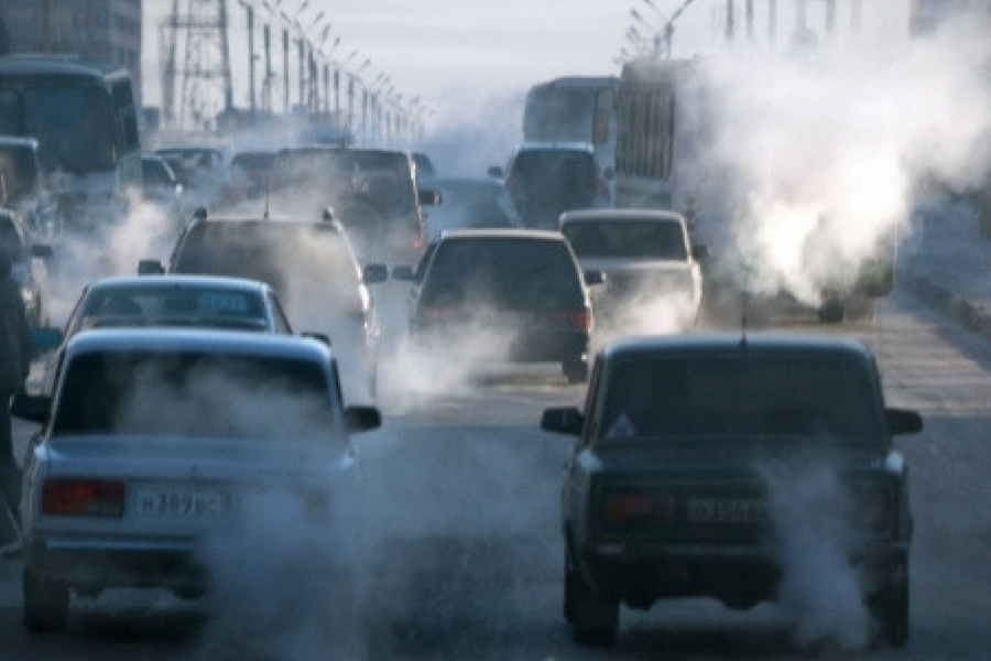 Как транспорт загрязняет воздух?