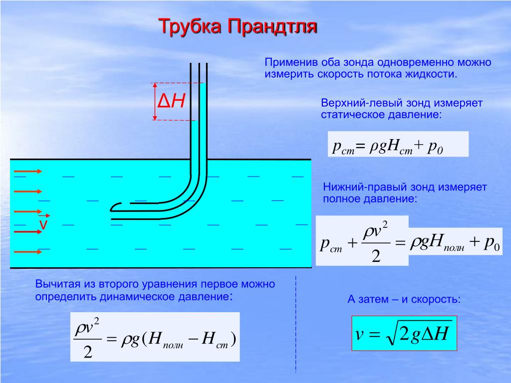 Скорость течения на оке