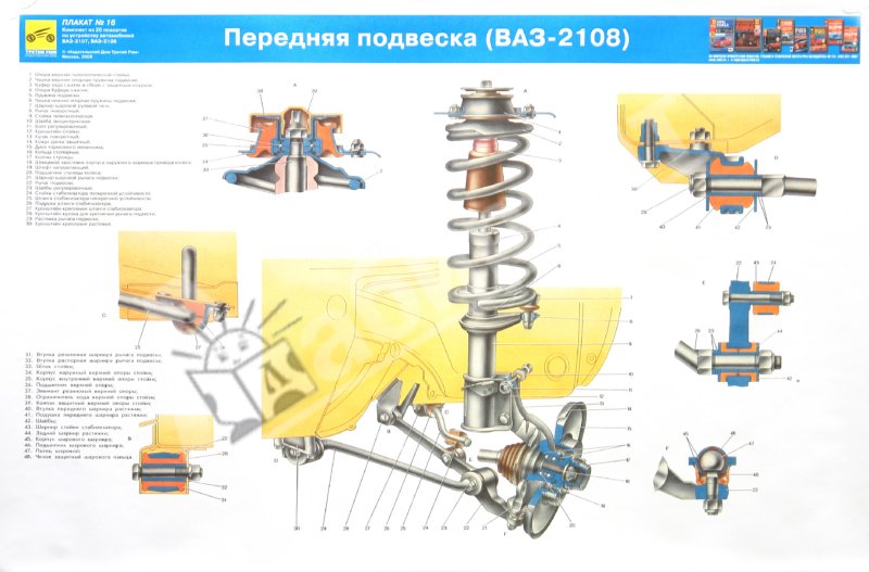 Передняя подвеска ланос устройство