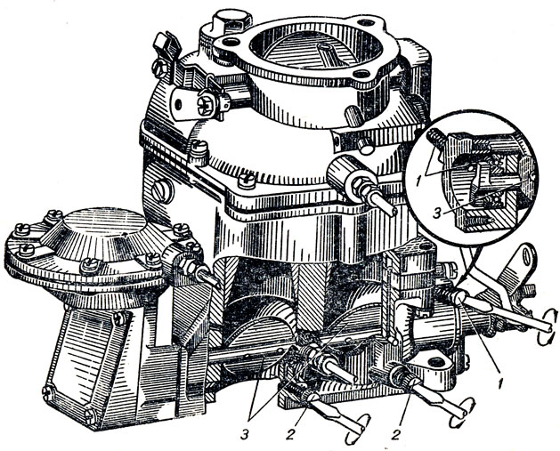 Карбюратор зил 130 схема