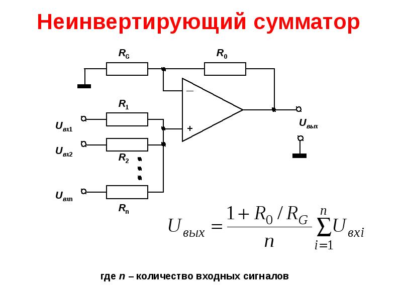 Инвертирующий усилитель