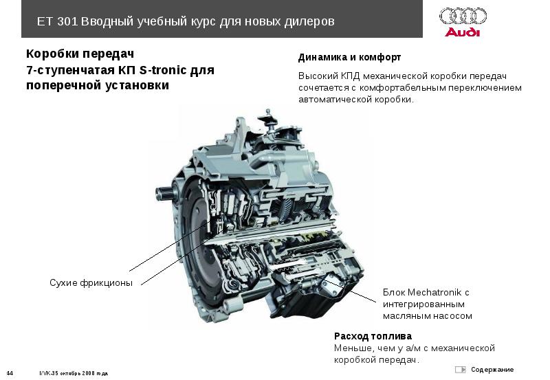 Классификация коробок передач автомобилей