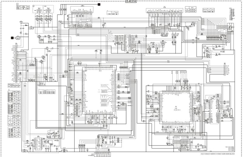 Panasonic rx ct810 схема