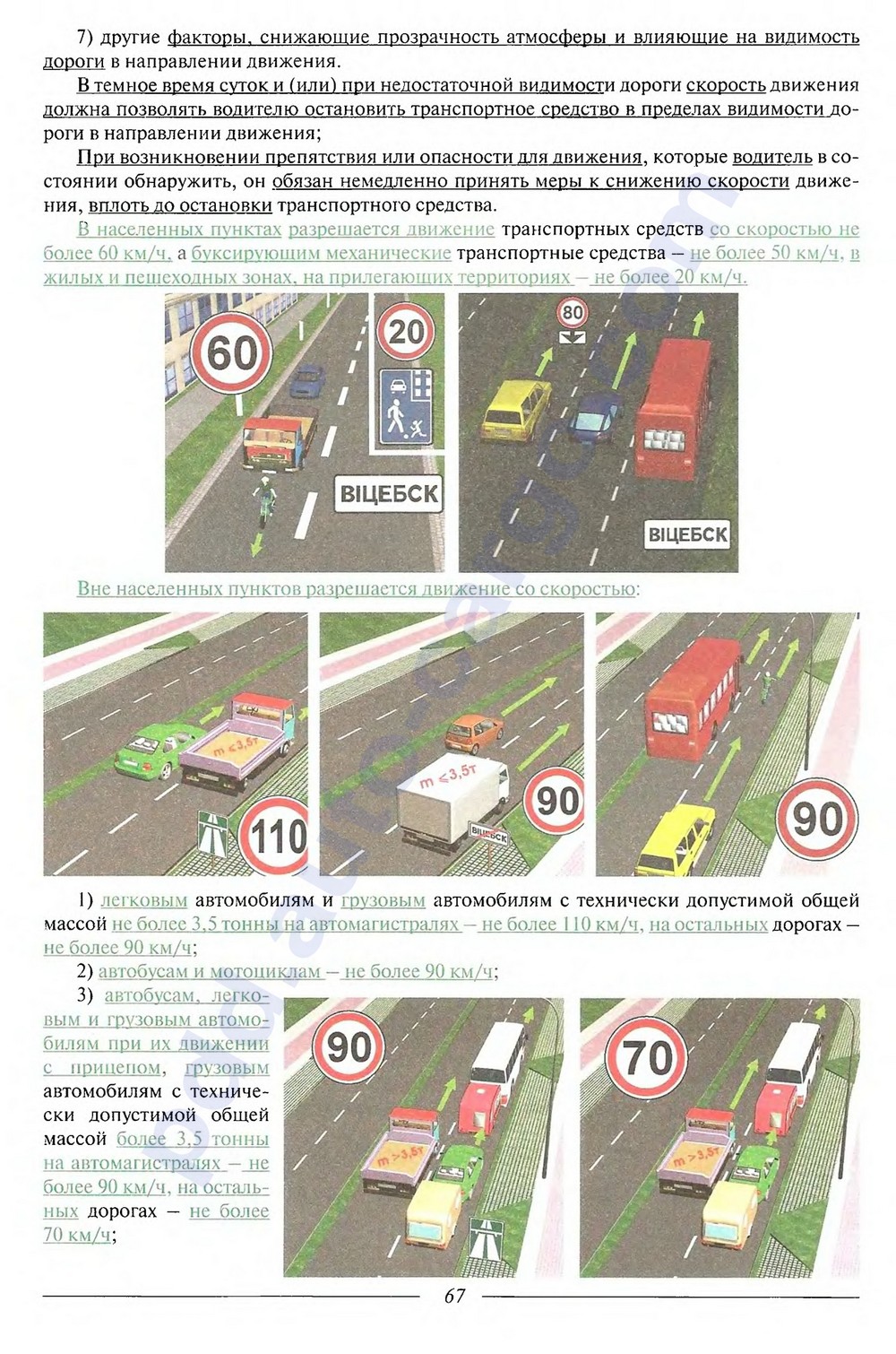 План конспект правила дорожного движения