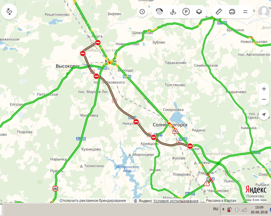 Трасса м11 тверь схема