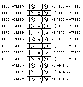 Клеммник на схеме