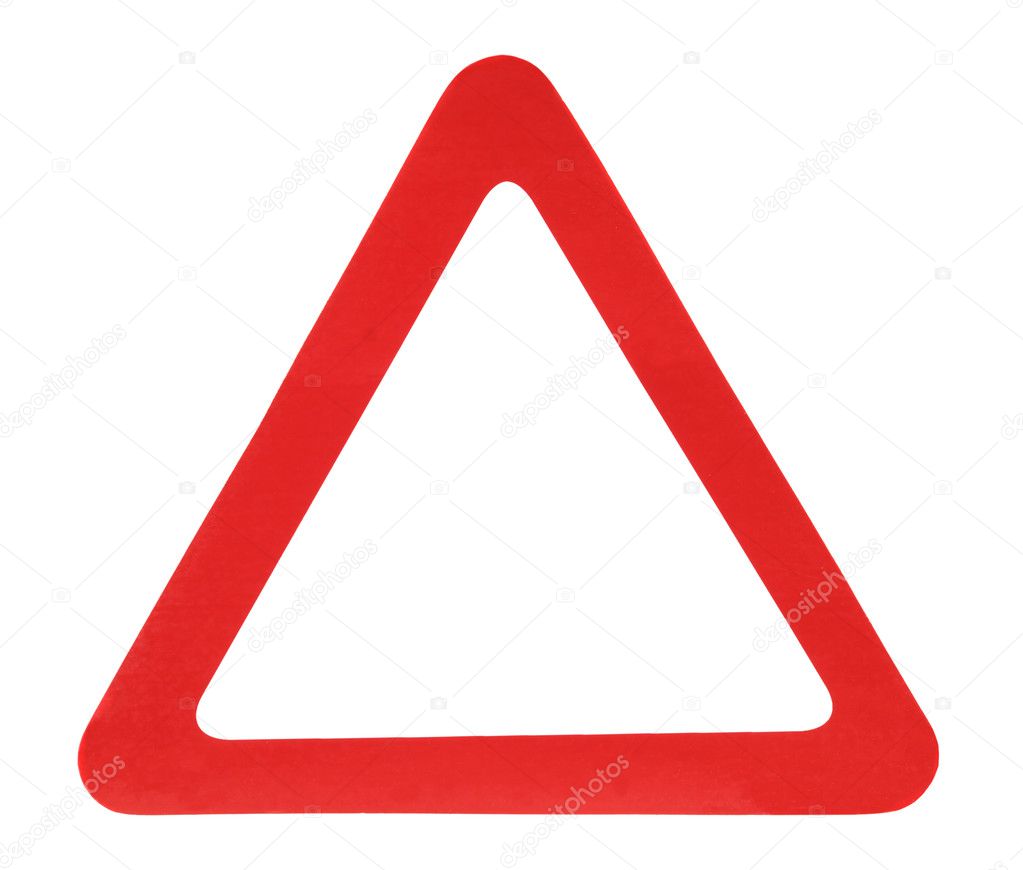Круглый знак с красной полосой на синем фоне
