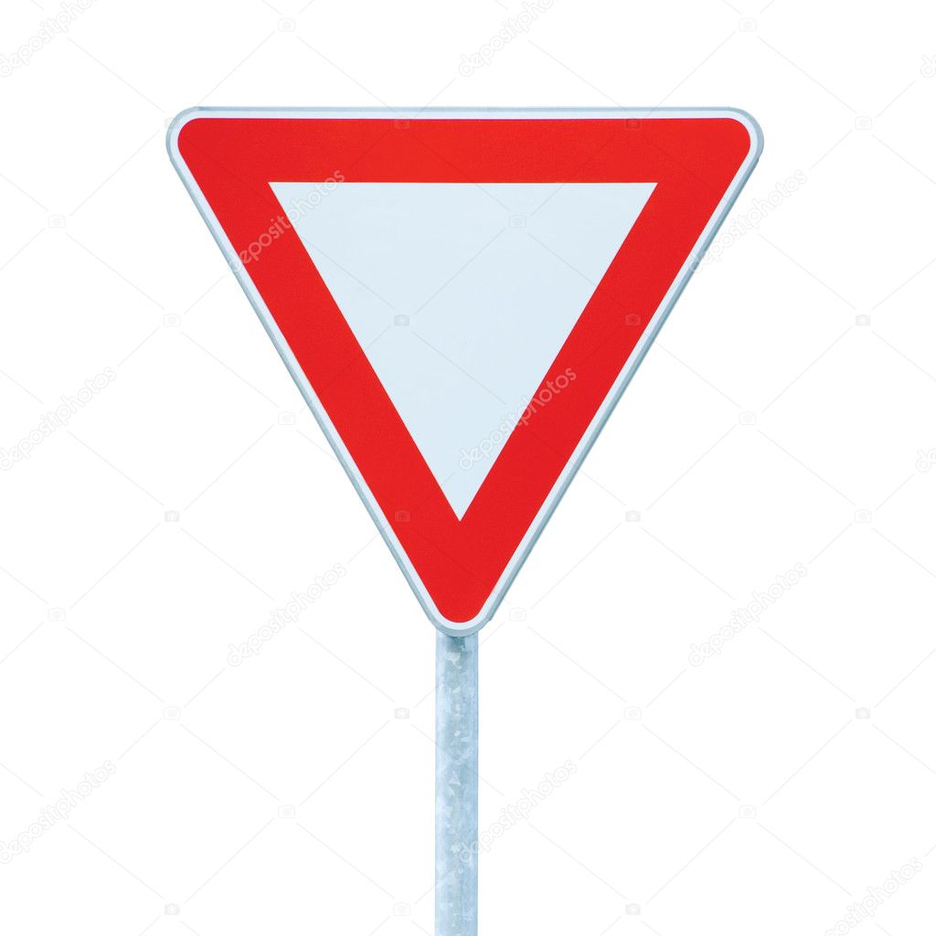 Запрещающие знаки Уступи дорогу
