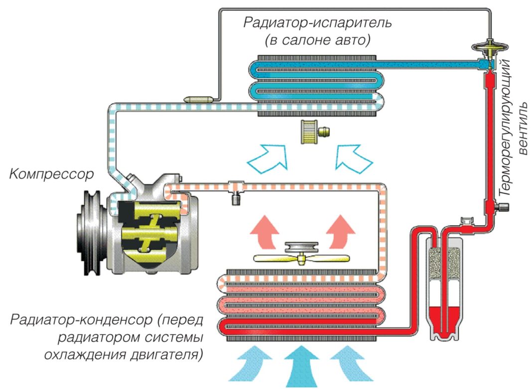 Принцип работы рефрижератора автомобиля