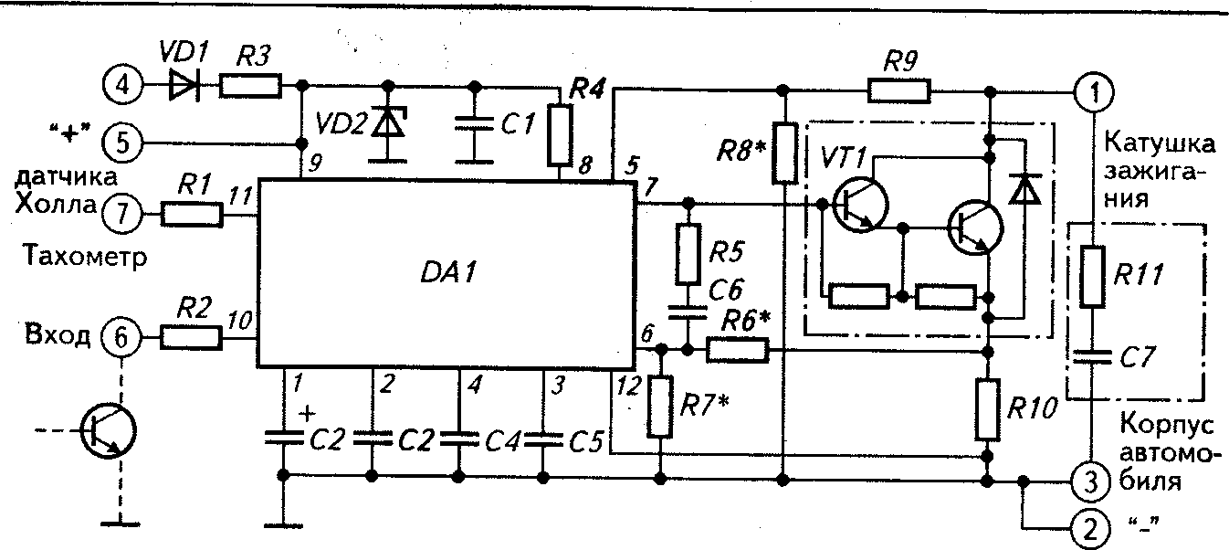 Коммутатор 131 3734 схема