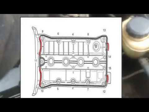 Схема затяжки клапанной крышки дэу нексия 16 клапанов