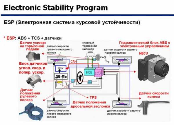 Функция esc в автомобиле