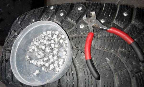 Удаление шипов с зимней резины – Как вытащить шипы из зимней резины ...